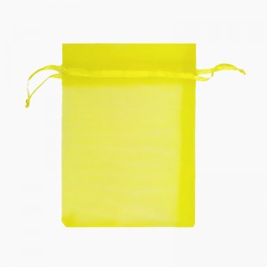 純色紗袋 (黃色) -A